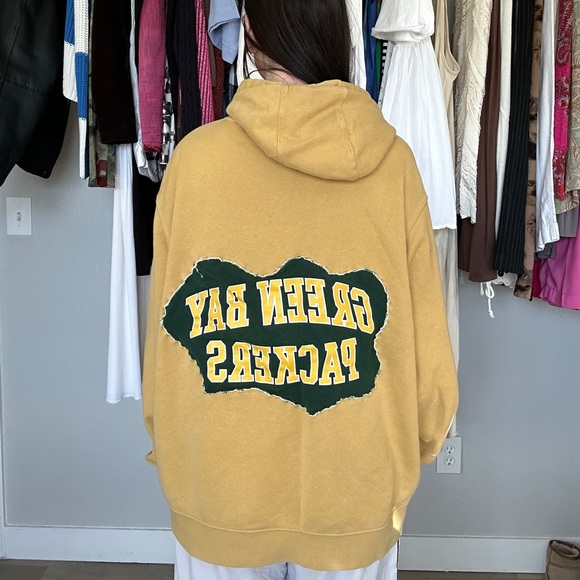 Nike Green Bay Packers Hoodie – Handmade Custom - Picture 2 of 8